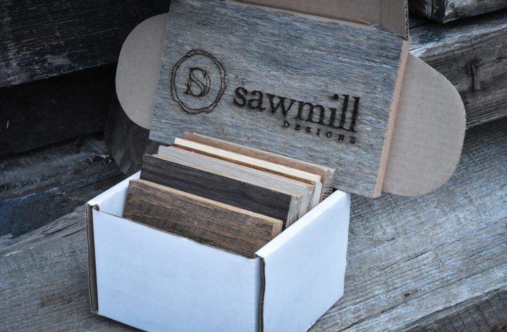 Image of Sample box from Sawmill Designs