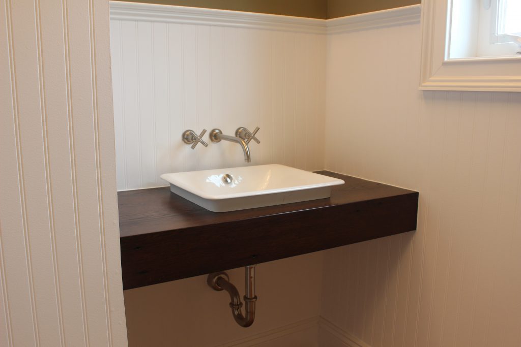 Image of Wooden Vanity from Sawmill Designs
