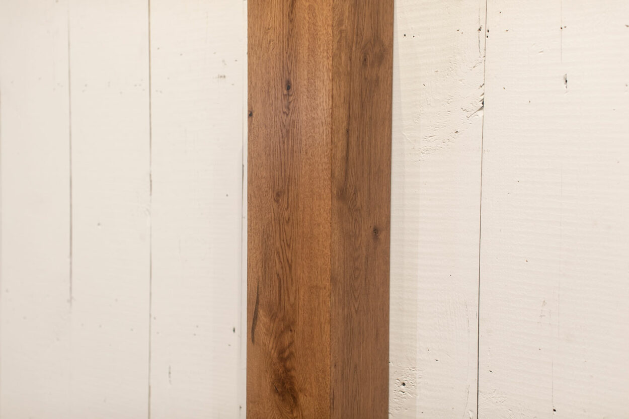 White Oak Real Wood Box Beam - Dutch Brown - Image 2