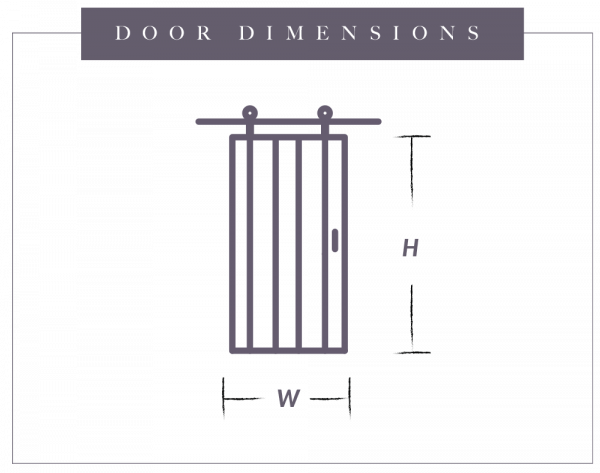 door dimensions graph