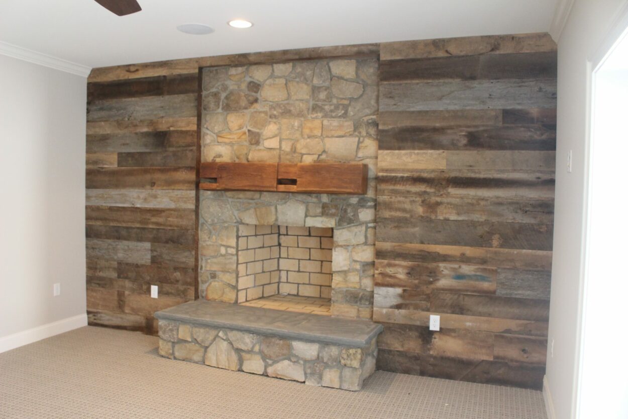 Reclaimed Mixed Barn Wood Wall Paneling - Image 7