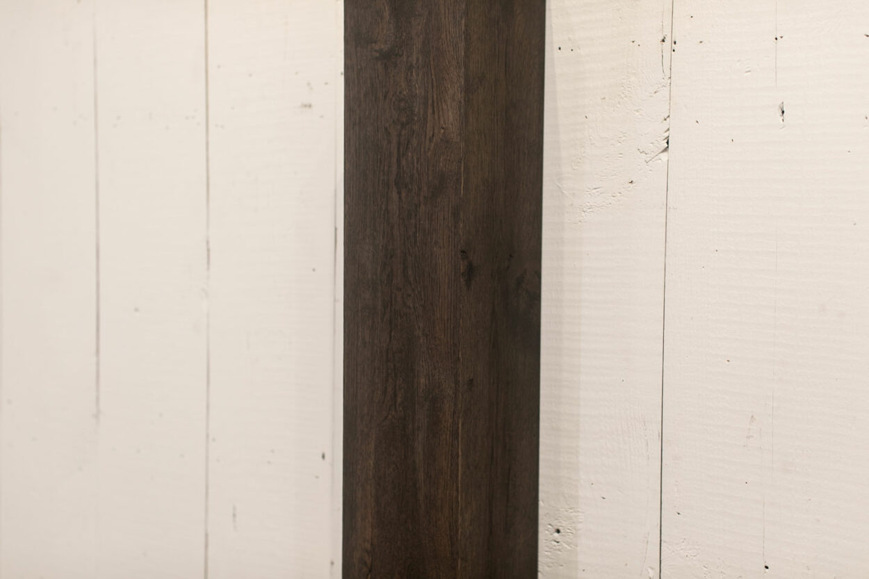 White Real Wood Box Beam - Black Oil - Image 2