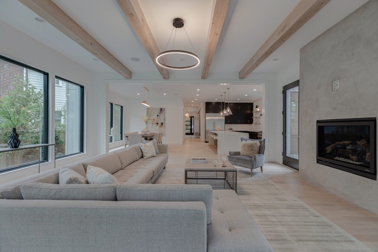 White Oak Real Wood Box Beam - White Oil - Image 3