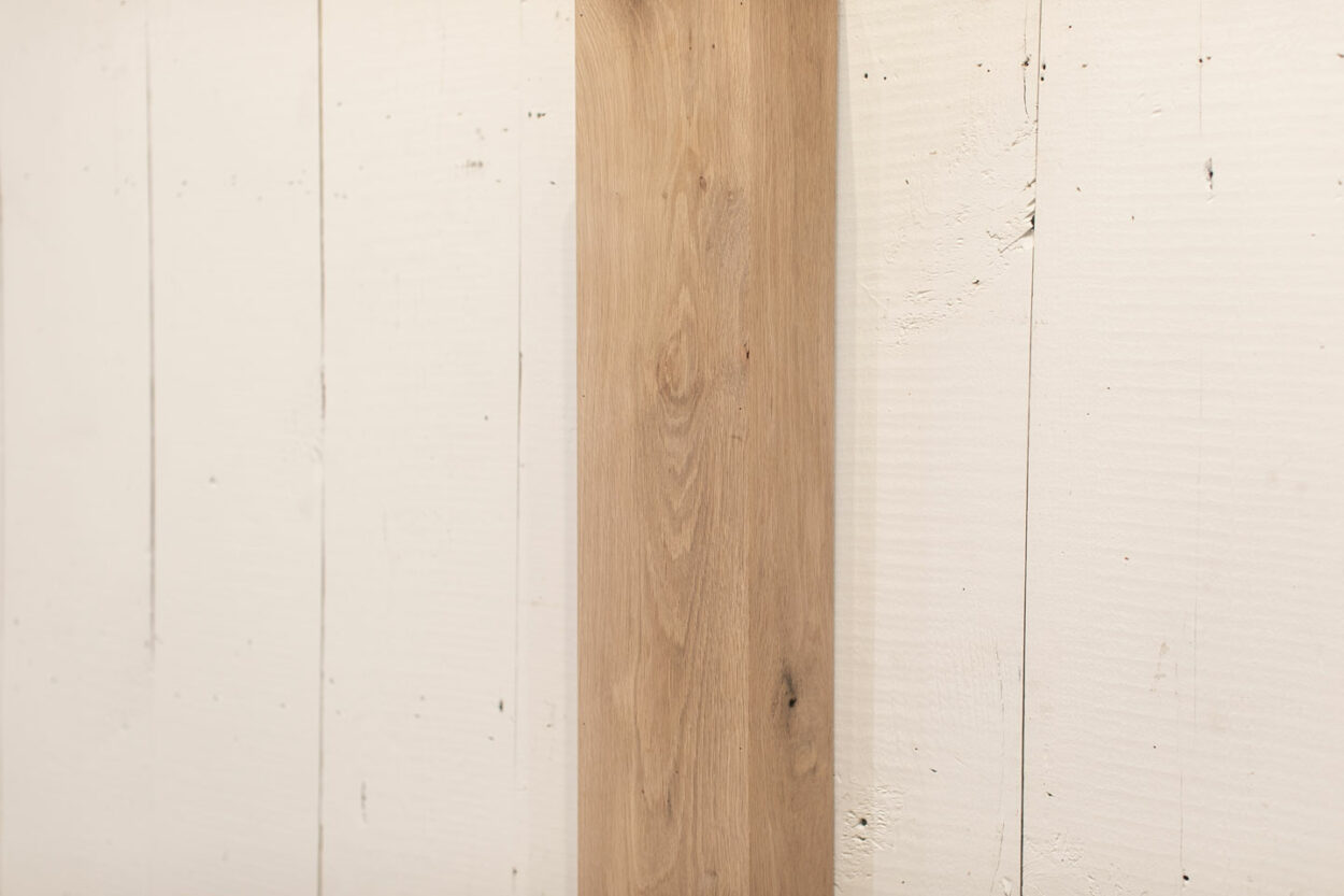 White Oak Real Wood Box Beam - Unfinished - Image 2
