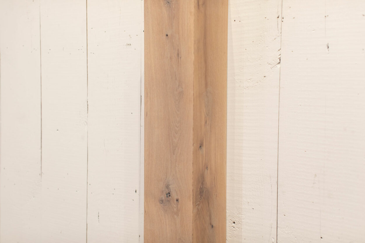 White Oak Real Wood Box Beam - White Oil - Image 2
