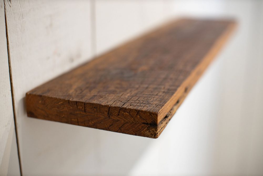 Reclaimed Barn Board Shelving Sawmill Designs