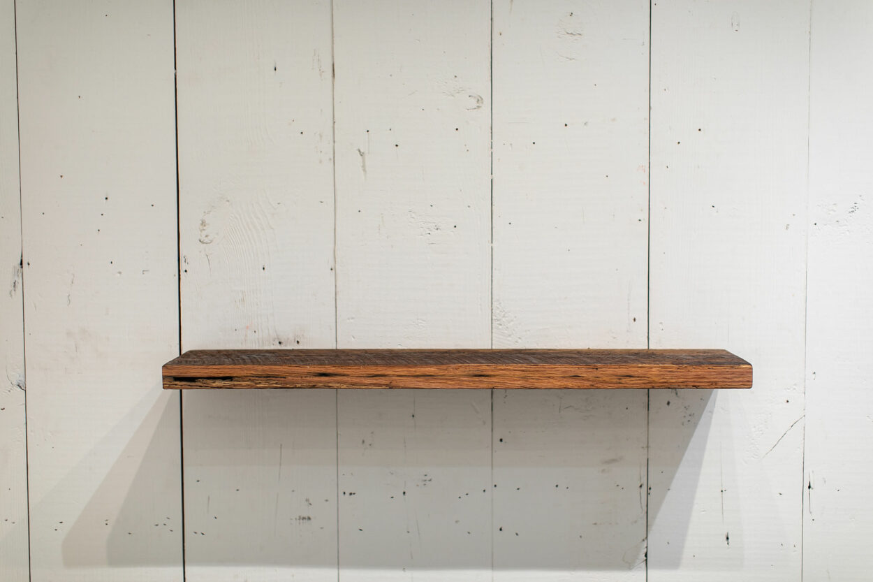 Reclaimed Barn Board Shelving - Image 2