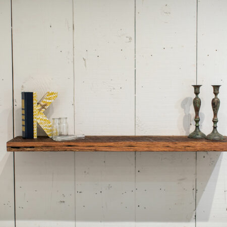 Reclaimed Barn Board Shelving