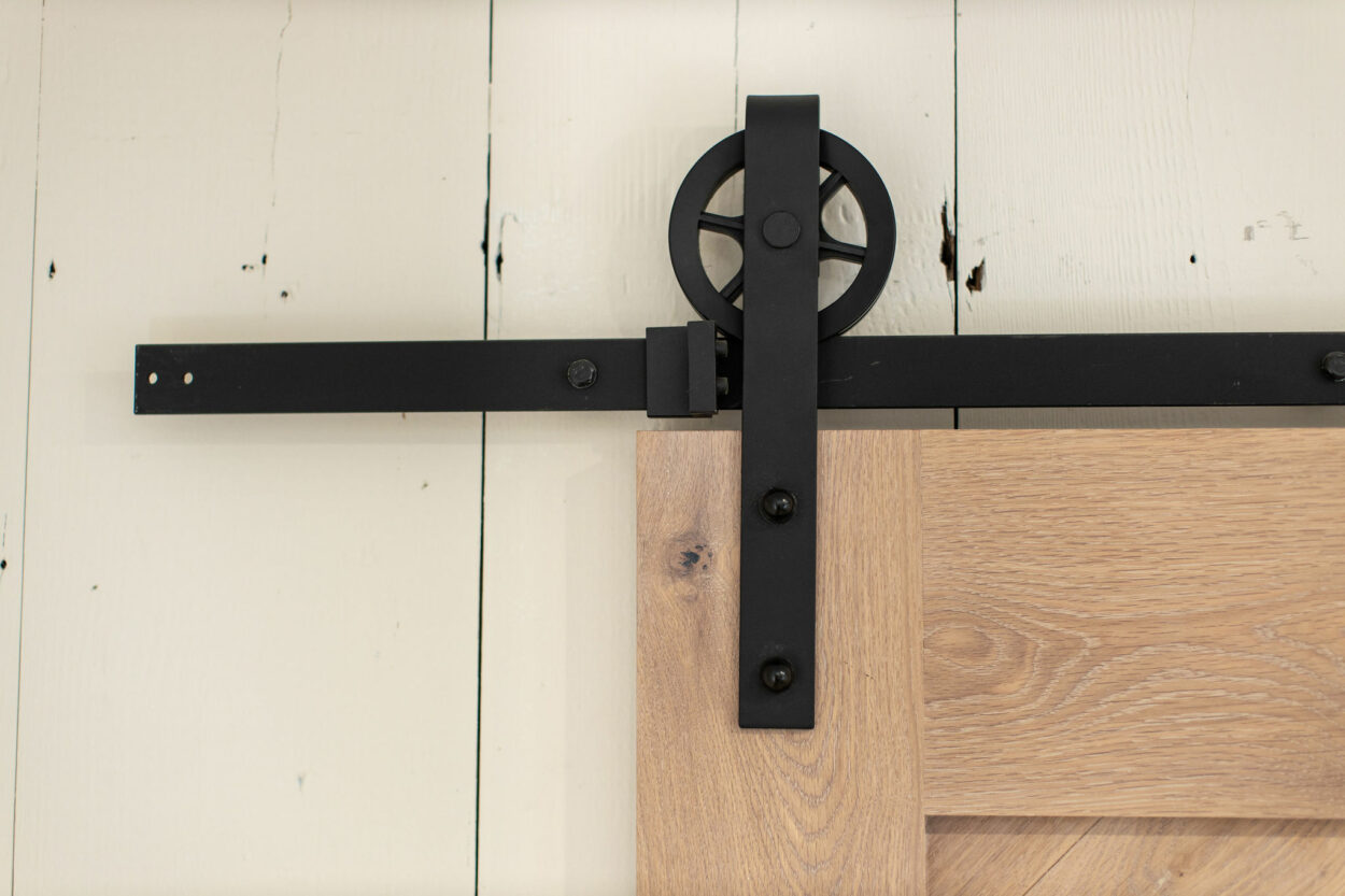 Brentwood Interior Sliding Wood Barn Door - Image 4