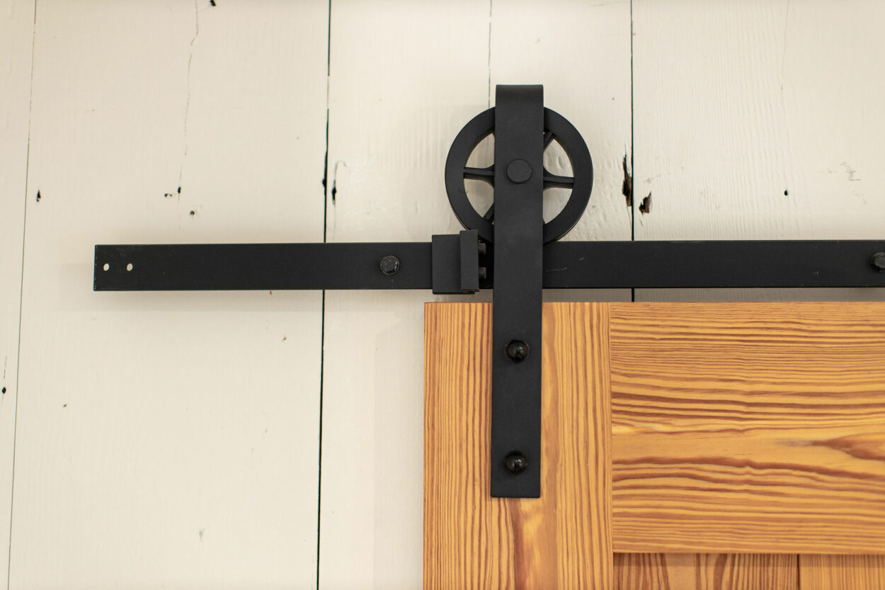 Storybrook Interior Sliding Wood Barn Door - Image 4