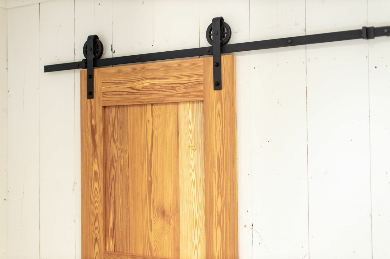 Storybrook Interior Sliding Wood Barn Door - Image 5
