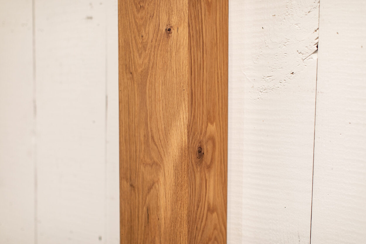 White Oak Real Wood Box Beam - Natural Oil - Image 2