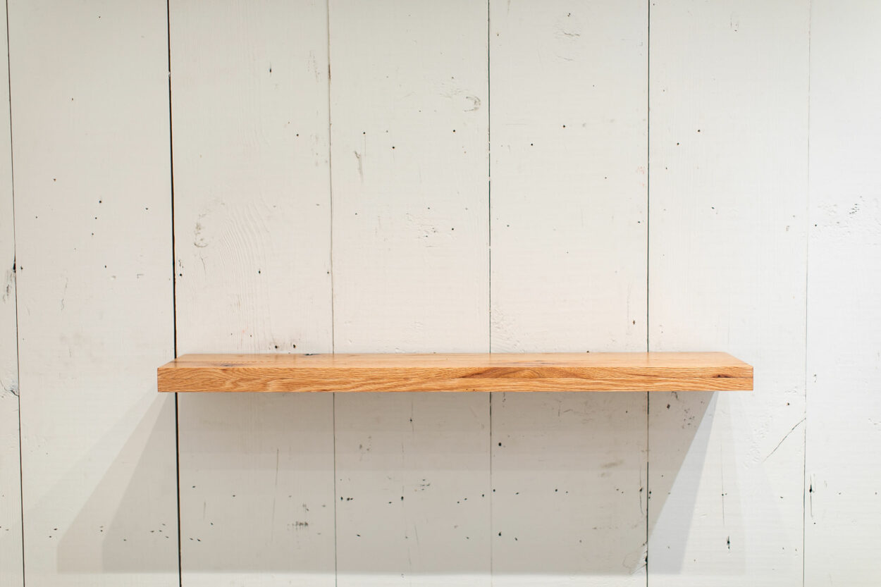Antique Oak Shelving - Image 2