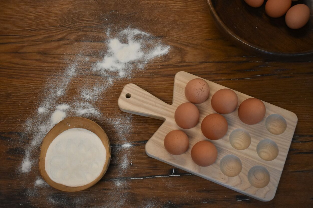 Farmhouse Egg Board: White Oil - Image 7