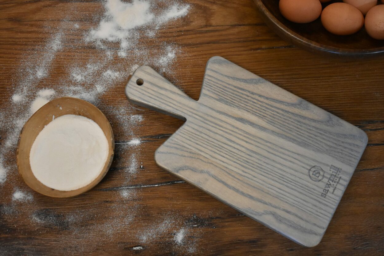 Farmhouse Egg Board: Gray Oil - Image 8