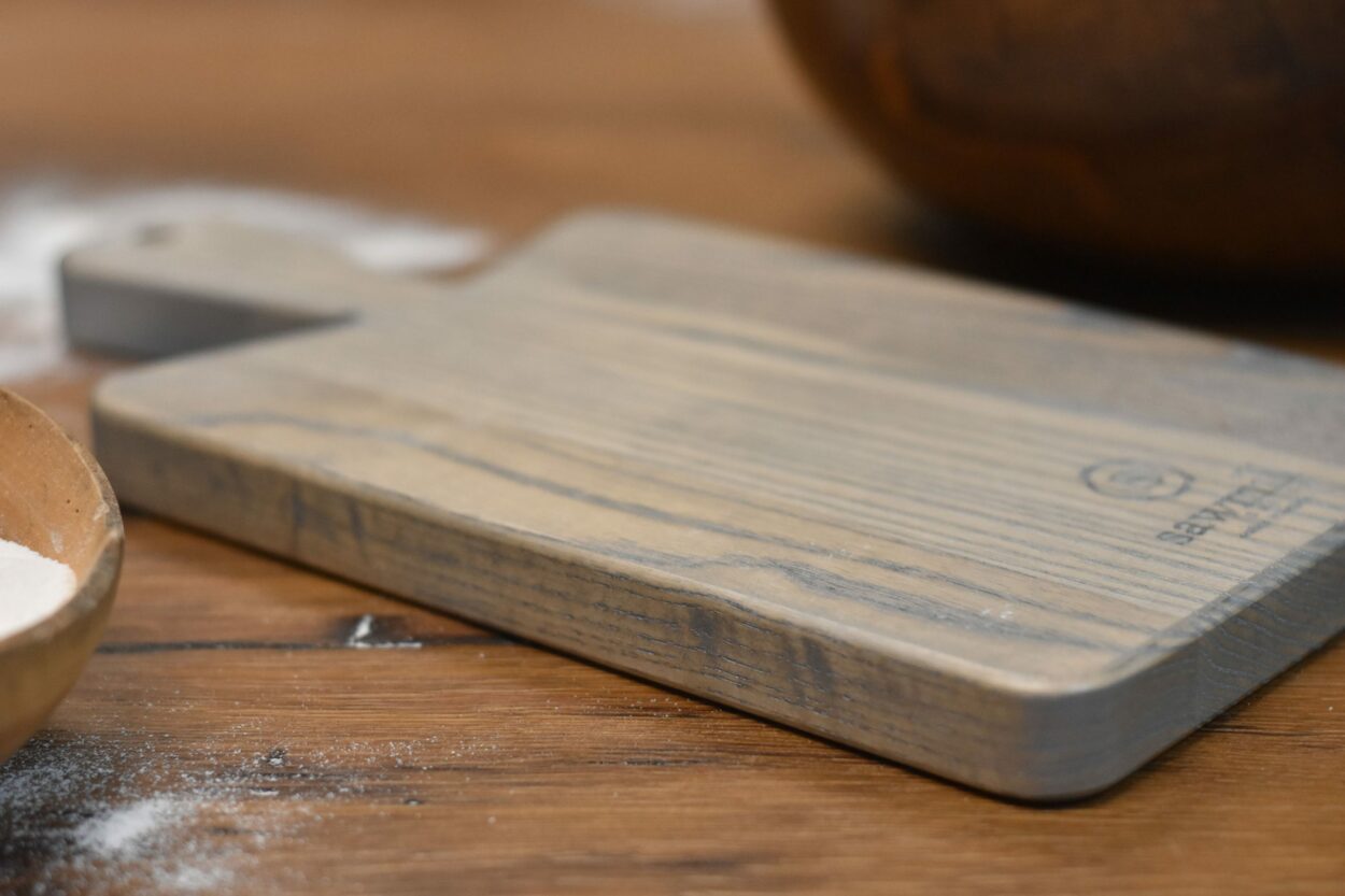 Farmhouse Egg Board: Gray Oil - Image 4