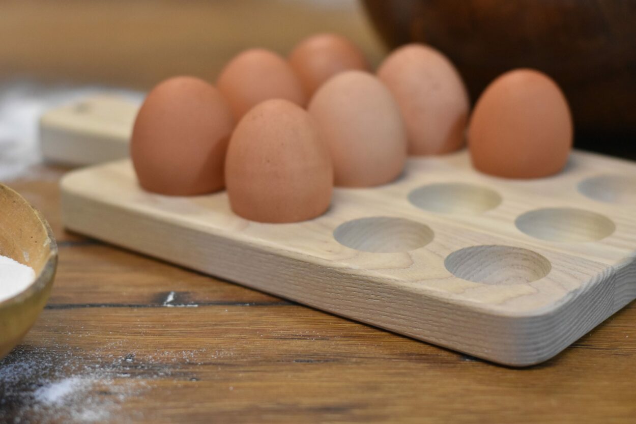Farmhouse Egg Board: White Oil - Image 4