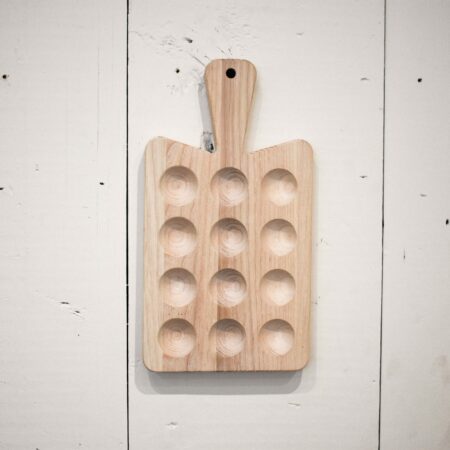 Farmhouse Egg Board: White Oil