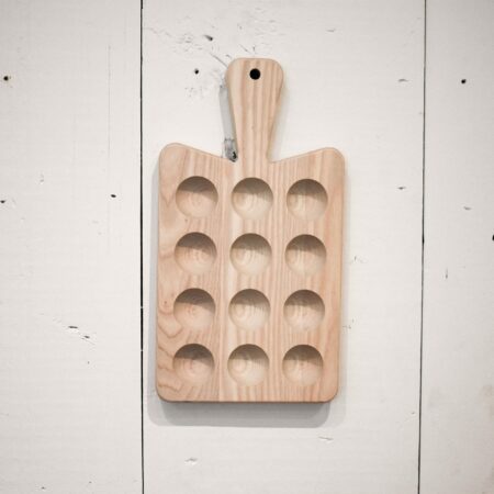 Farmhouse Egg Board: Natural Oil