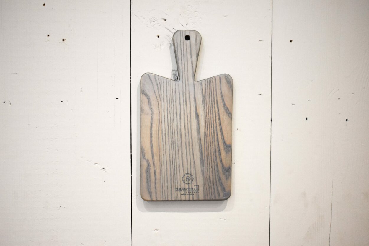 Farmhouse Egg Board: Gray Oil - Image 2