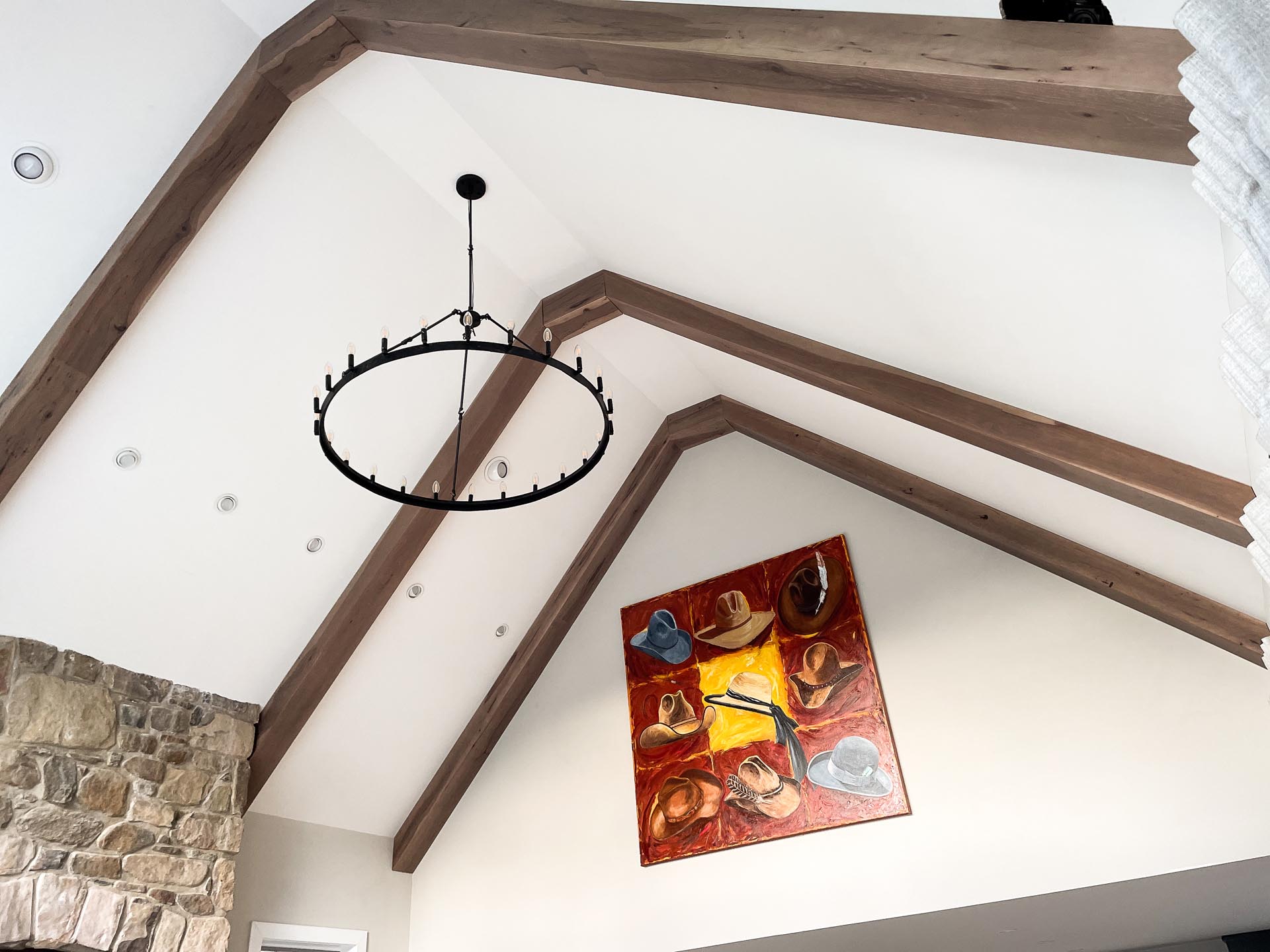 Weathered Hickory Box Beam