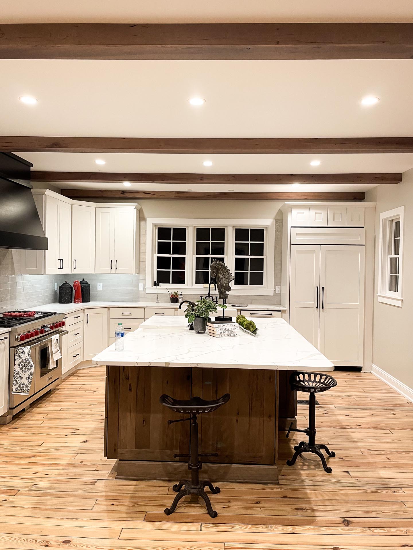 Weathered Hickory Box Beam