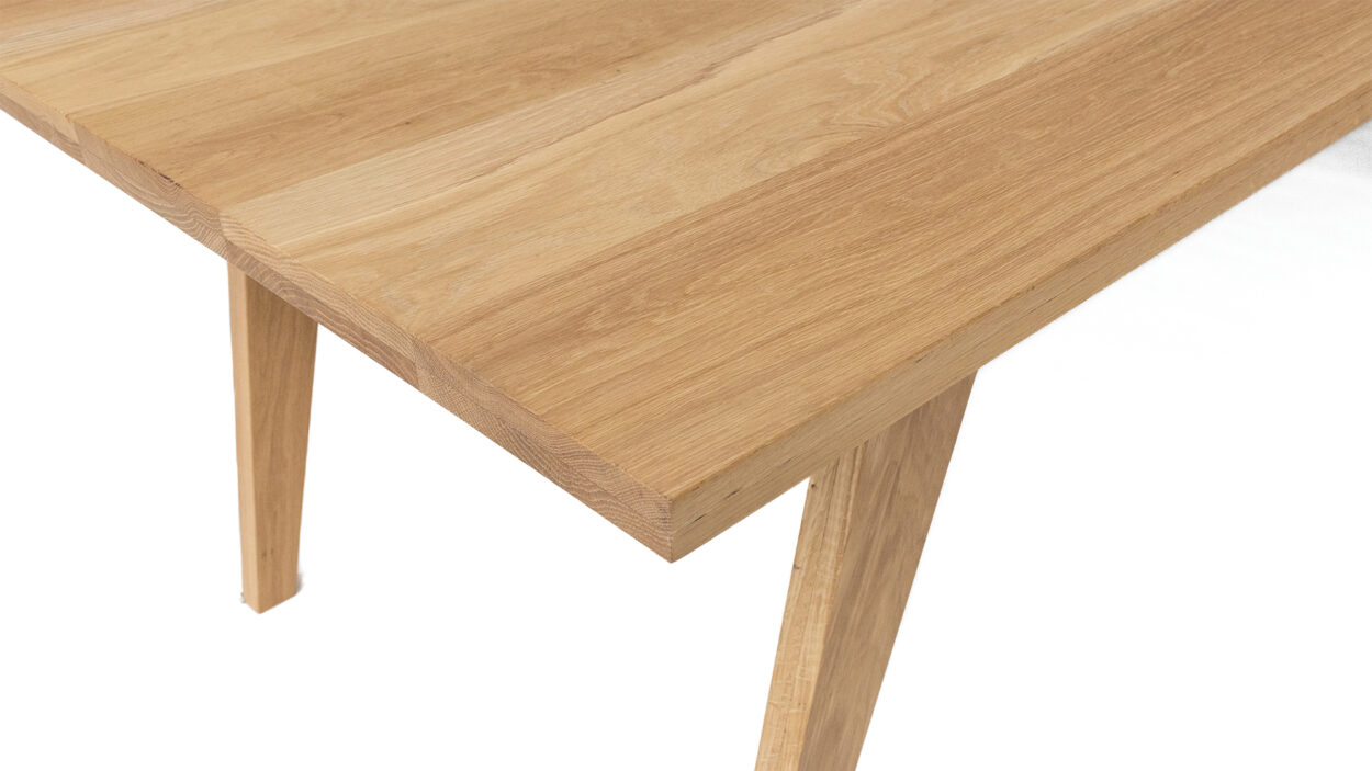Montana Dining Table White Oak Clean Simple 2